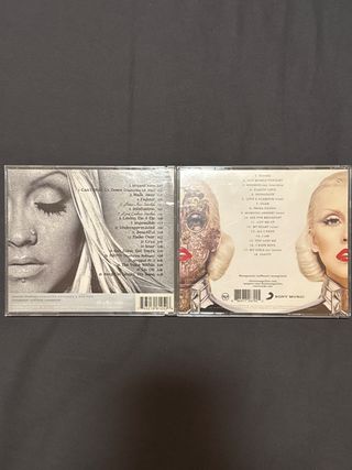 Christina Aguilera: Stripped & Bionic CDs