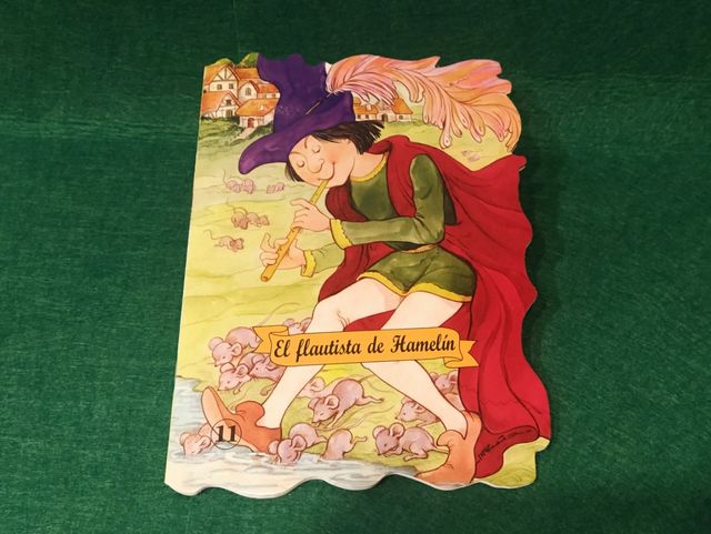 "El flautista de Hamelin" (Troquelados clásicos).