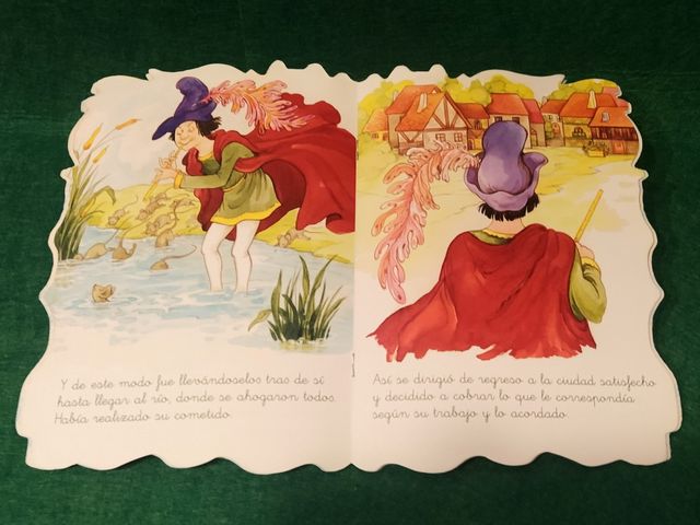 "El flautista de Hamelin" (Troquelados clásicos).