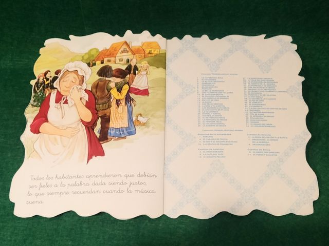 "El flautista de Hamelin" (Troquelados clásicos).