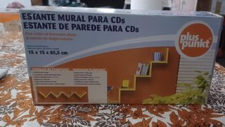 Estantería CD Pluspunkt amarilla