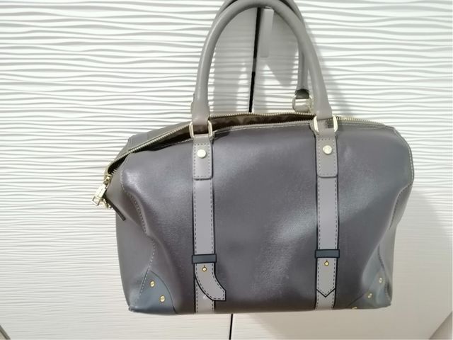 Borsa a mano grigia Y2