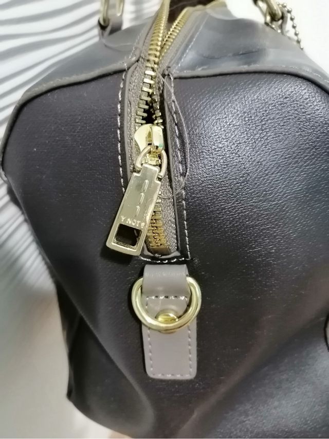 Borsa a mano grigia Y2