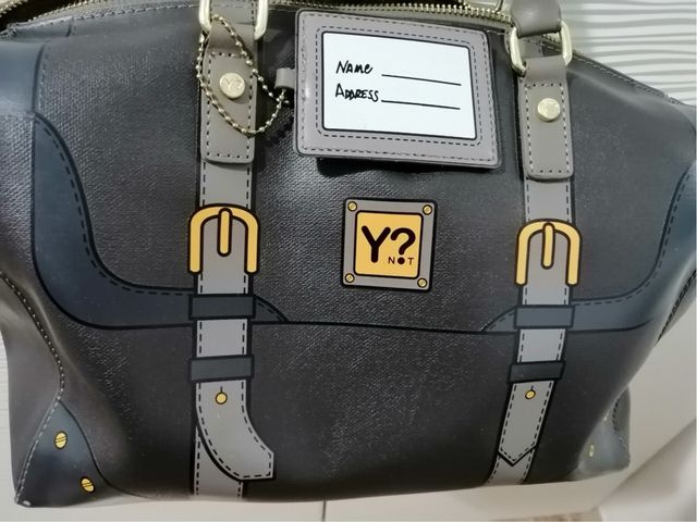 Borsa a mano grigia Y2