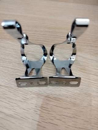 Calapies rastrales pinzas bicicleta pedales