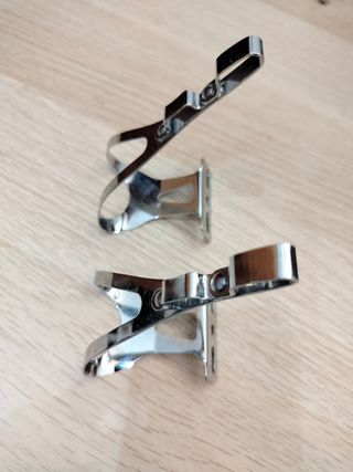 Calapies rastrales pinzas bicicleta pedales