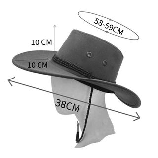 Sombrero Vaquero Chaleco y Bandana Adulto Talla L