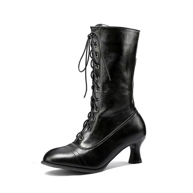 Women Vintage Victorian Boots