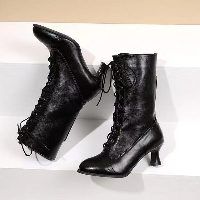 Women Vintage Victorian Boots