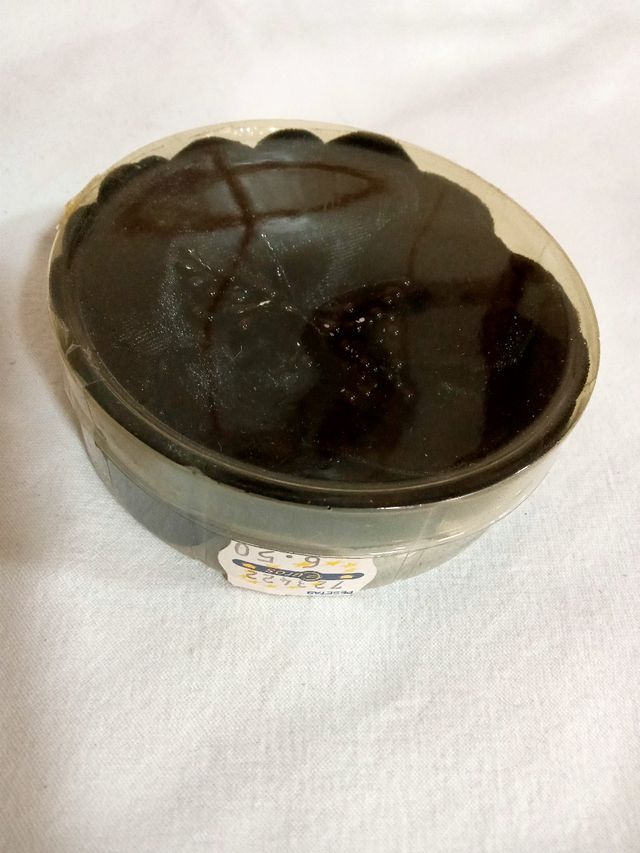 Broche terciopelo negro