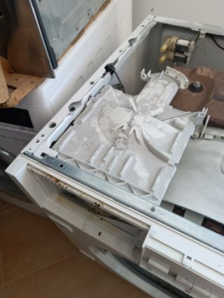 Gaveta de detergente completa com sifão