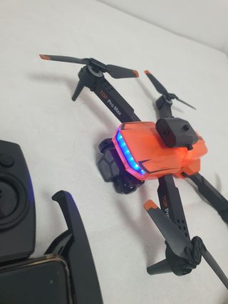 Drone TOP Pro Max en color naranja
