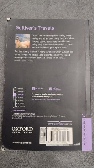 Oxford Bookworms Library: Gulliver's Travels: L...