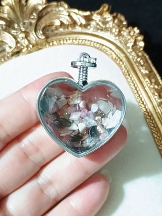Colgante piedra triturada de turmalina