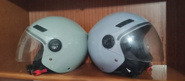 Cascos Shiro: 2 cascos jet