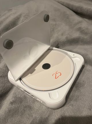 Reproductor CD Portátil Bluetooth Blanco