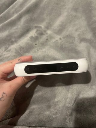 Reproductor CD Portátil Bluetooth Blanco