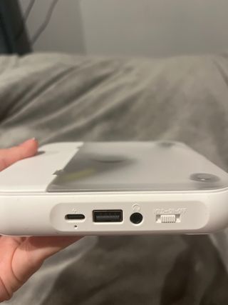 Reproductor CD Portátil Bluetooth Blanco