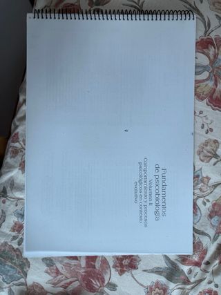 Apuntes grado en psicologia curso 1 y 2