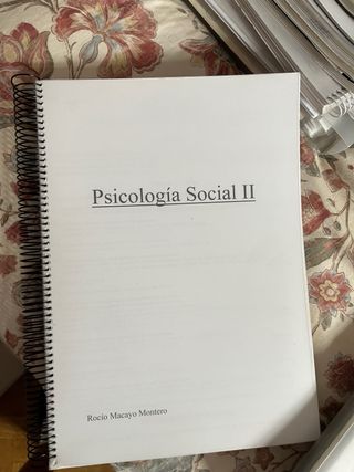 Apuntes grado en psicologia curso 1 y 2