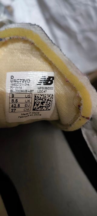 New Balance UXC72VD Gris-Azul