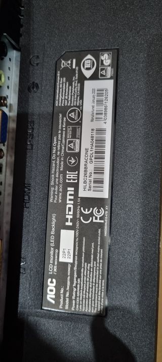 Monitor AOC 22"