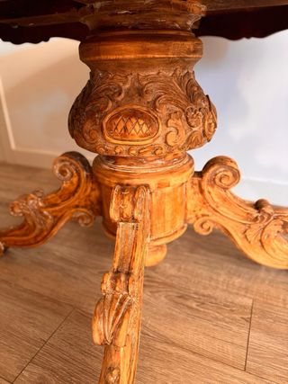 Mesa antigua barroco italiano 1680 -1730