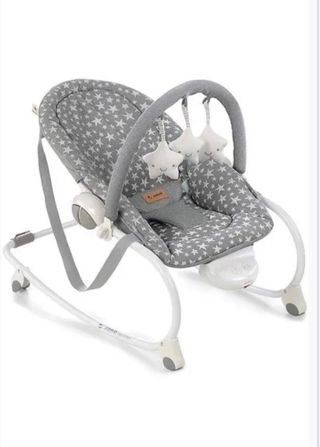 Hamaca mecedora Jane Star, gris