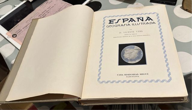 Libro España Geografia Ilustrada
