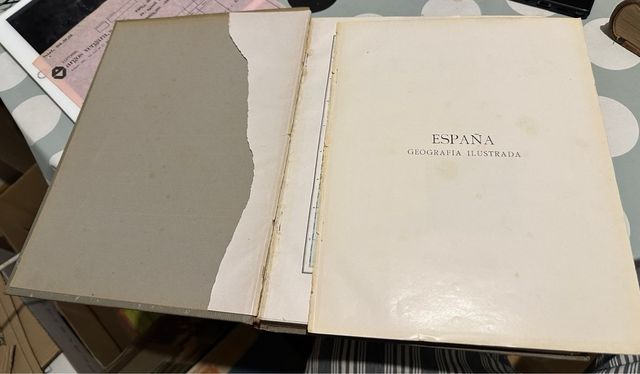 Libro España Geografia Ilustrada