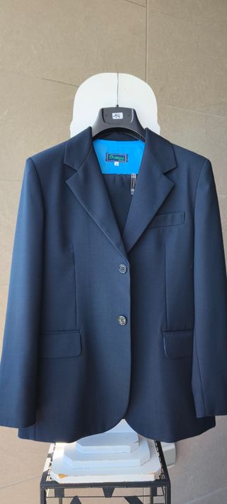 Traje chaqueta azul marino talla 14 niño o36 chico