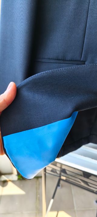 Traje chaqueta azul marino talla 14 niño o36 chico