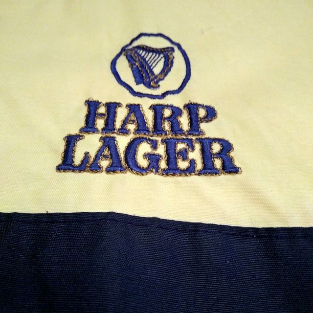 Giacca leggera ricamata Harp Lager - Taglia L