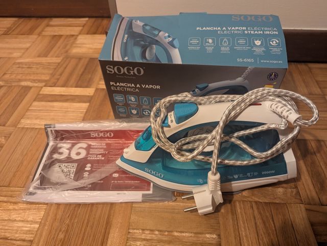 Ferro de engomar Sogo SS-6165 novo