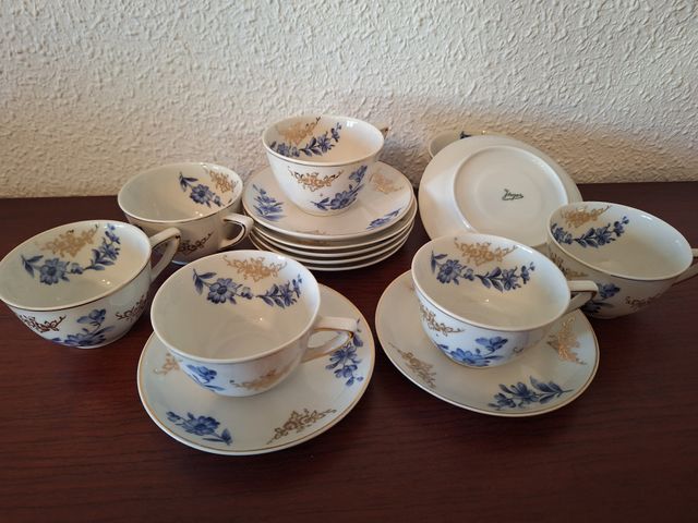 JUEGO CAFE PORCELANA - marca JÄGER (Alemania)