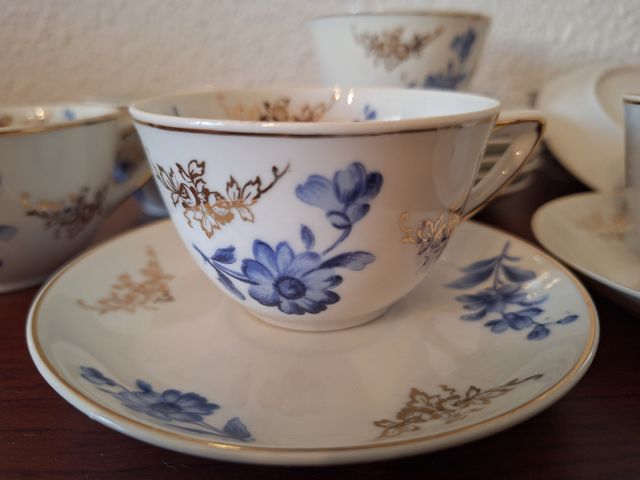 JUEGO CAFE PORCELANA - marca JÄGER (Alemania)