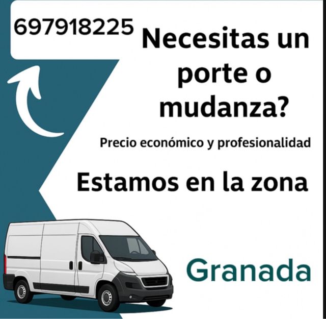Mudanzas y portes en Granada ￼