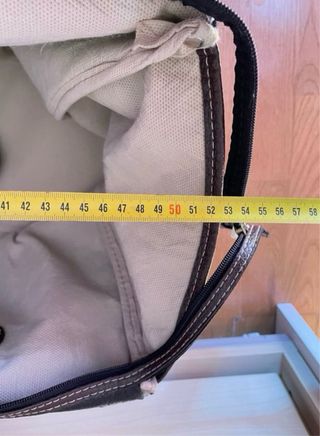 Bolso de viaje de Cuero 50x35 aprox
