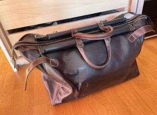 Bolso de viaje de Cuero 50x35 aprox