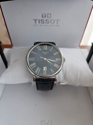 Tissot Reloj - Azul y Plata