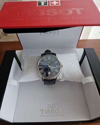 Tissot Reloj - Azul y Plata