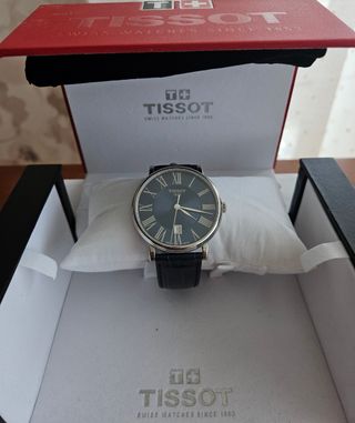 Tissot Reloj - Azul y Plata
