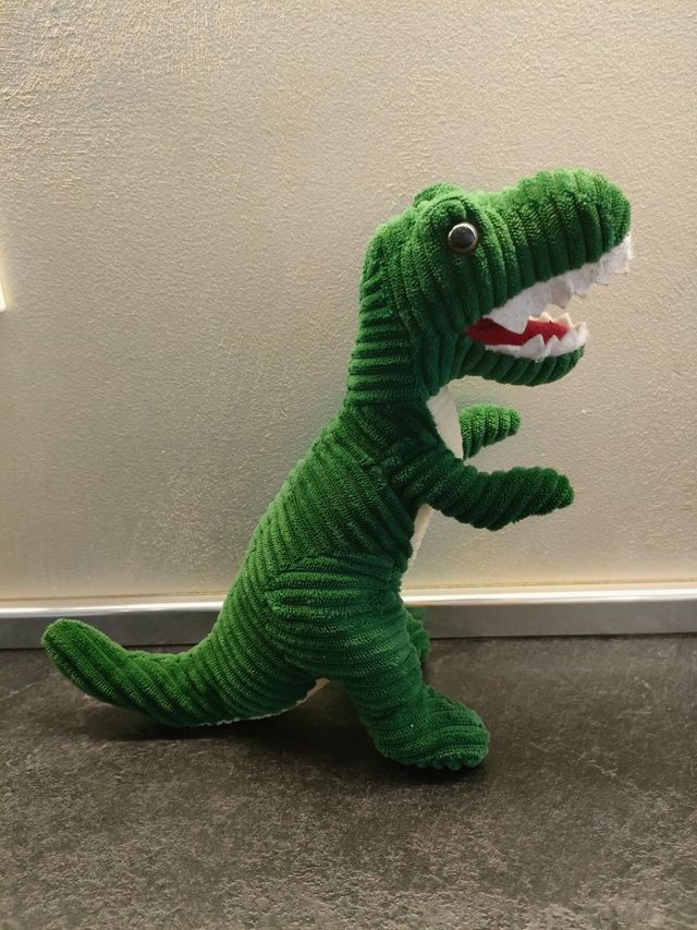 Dinosauro Peluche Verde