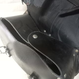 2 Valigie per moto in pelle