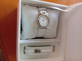 Reloj Lotus niña blanco