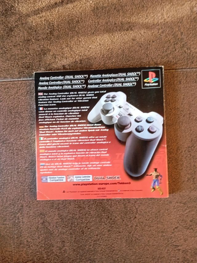 Tekken 3 PS1 - Manual