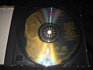 Marta Sánchez mi mundo promo dorado CD Venezuela