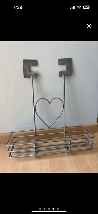 Estantería ducha metal - Baño