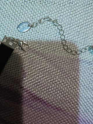 Choker Nero con ciondolo a cuore infuocato