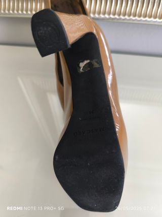Zapatos tacón Jaime Mascaró marrones